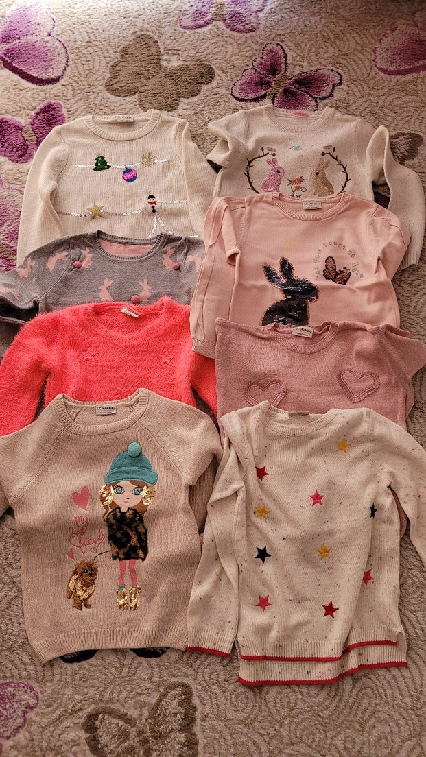 Kız Çocuk kazak - Görsel 5