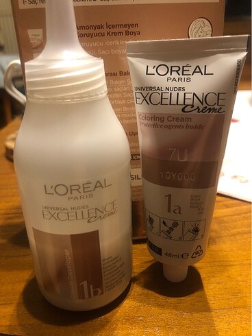 Beden Renk Loreal excellence creme amonyaksız ( nude renkler) 7U