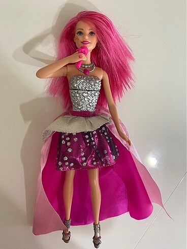 Barbie Barbie rock star şarkı söyleyen