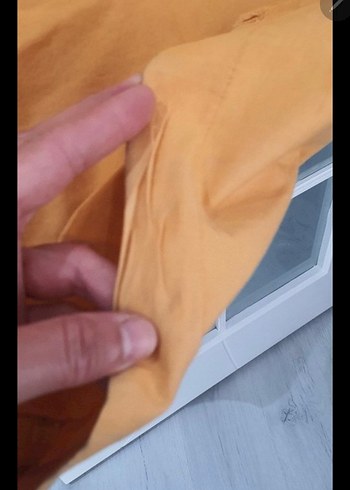 hardal Sarı Rahat Kesim Kargo Pantolon - Görsel 8