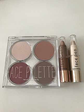 H&M Face Palette ve iki Face Pen