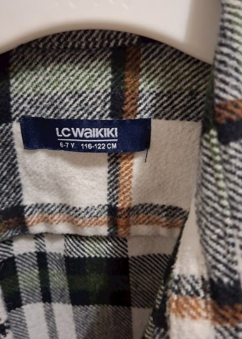 LC Waikiki Erkek Çocuk Ekose Desenli Düğmeli Kışlık Gömlek