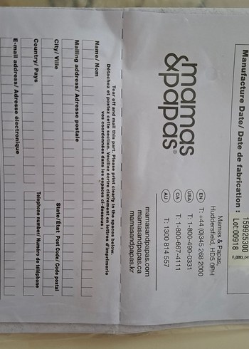 Mamas Papas Ocarro bebek arabası - Görsel 10