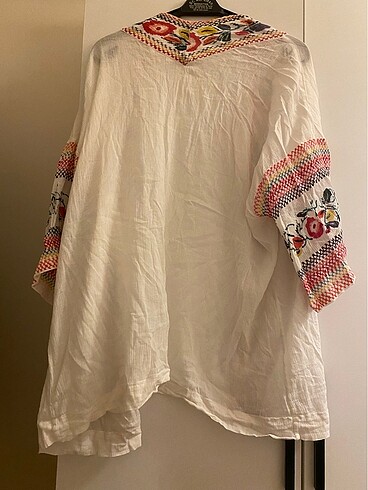 m Beden beyaz Renk Penti kimono
