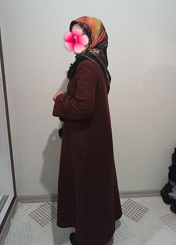 Diğer Bordo Uzun Kaşe Kaban