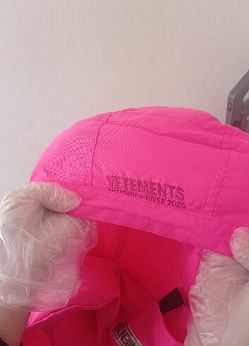 m Beden pembe Renk Vetements Kadın Mont