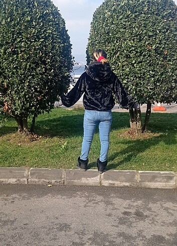 Koton Kadın kürk mont