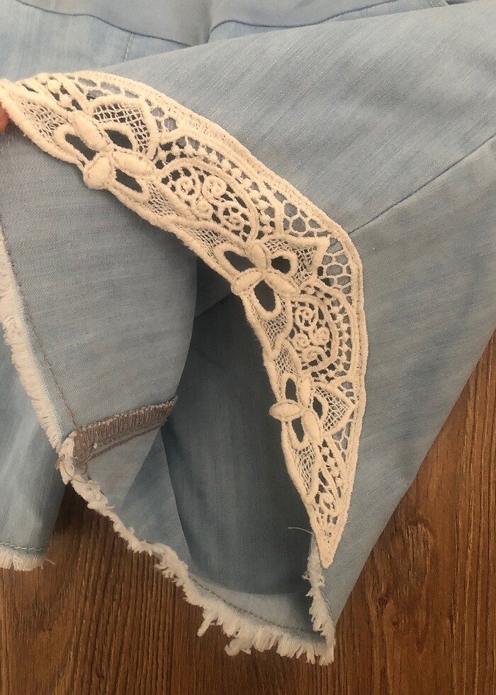 Hamile şortu, kot - Görsel 2