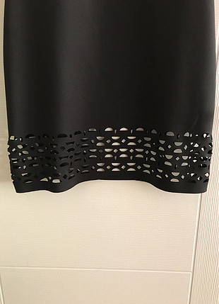 36 Beden siyah Renk Günlük elbise
