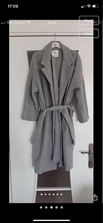 m Beden Mango oversize kaban