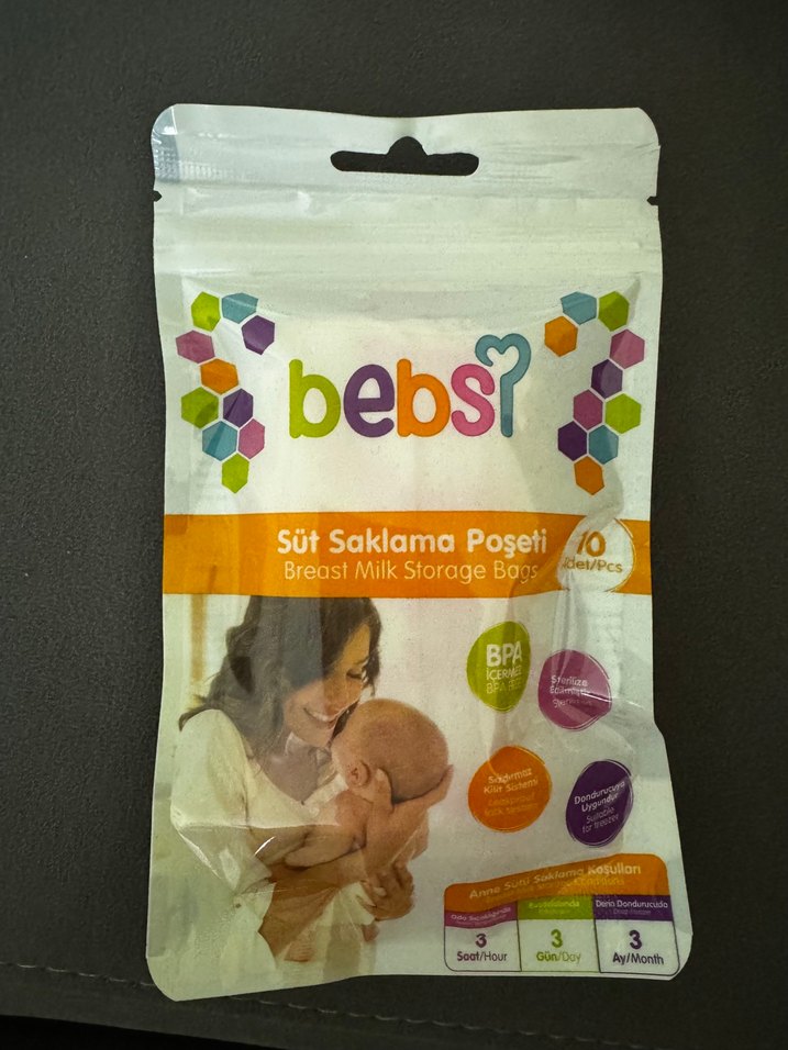 Anne Sütü Saklama Poşeti 20'li+10lu - Görsel 2