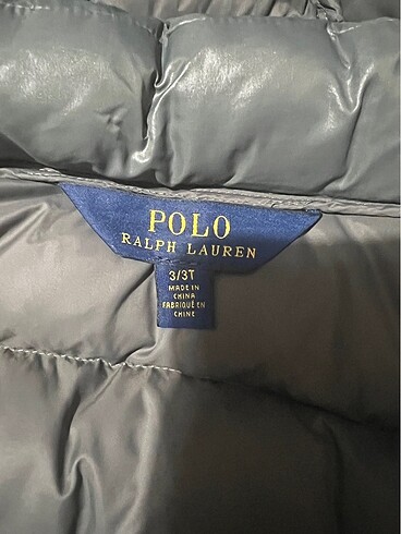 3 yaş orjinal polo ralph lauren kaz tüyü mont unisex - Görsel 2