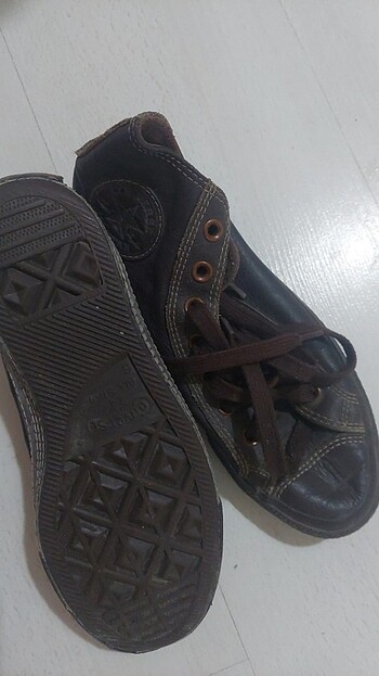 39 Beden kahverengi Renk Converse bot