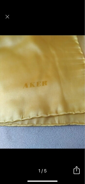 Aker ipek eşarp
