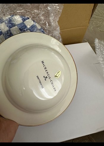 4 adet Mackenzie childs Bowl - Görsel 3