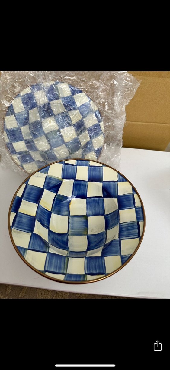 4 adet Mackenzie childs Bowl - Görsel 2