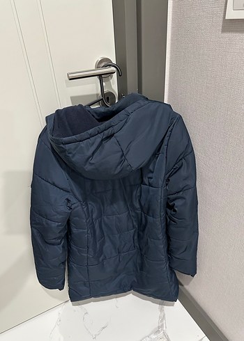 Mango Kapüşonlu Çocuk Kışlık Mont - Görsel 9