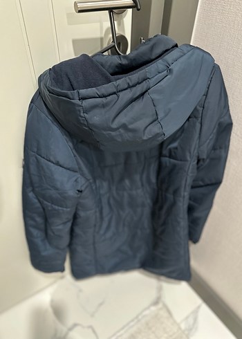 Mango Kapüşonlu Çocuk Kışlık Mont - Görsel 5