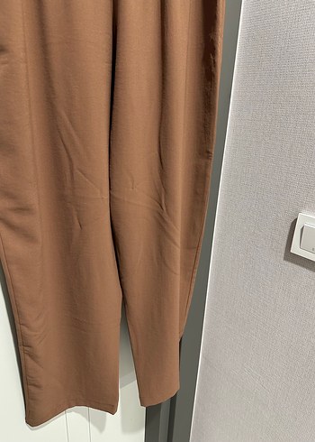 Kahverengi Baskılı Uzun Kollu tunik takım - Görsel 10