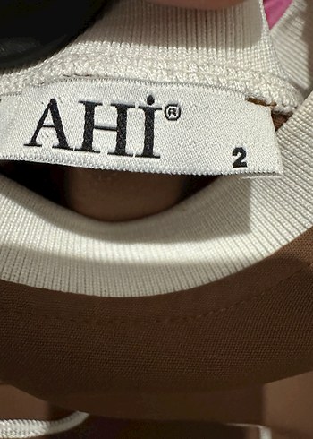 Kahverengi Baskılı Uzun Kollu tunik takım - Görsel 6