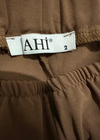 Kahverengi Baskılı Uzun Kollu tunik takım - Görsel 7