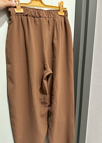 Kahverengi Baskılı Uzun Kollu tunik takım - Görsel 9