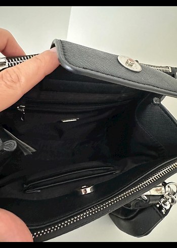 Siyah Guess Kadın Deri Çanta - Görsel 3