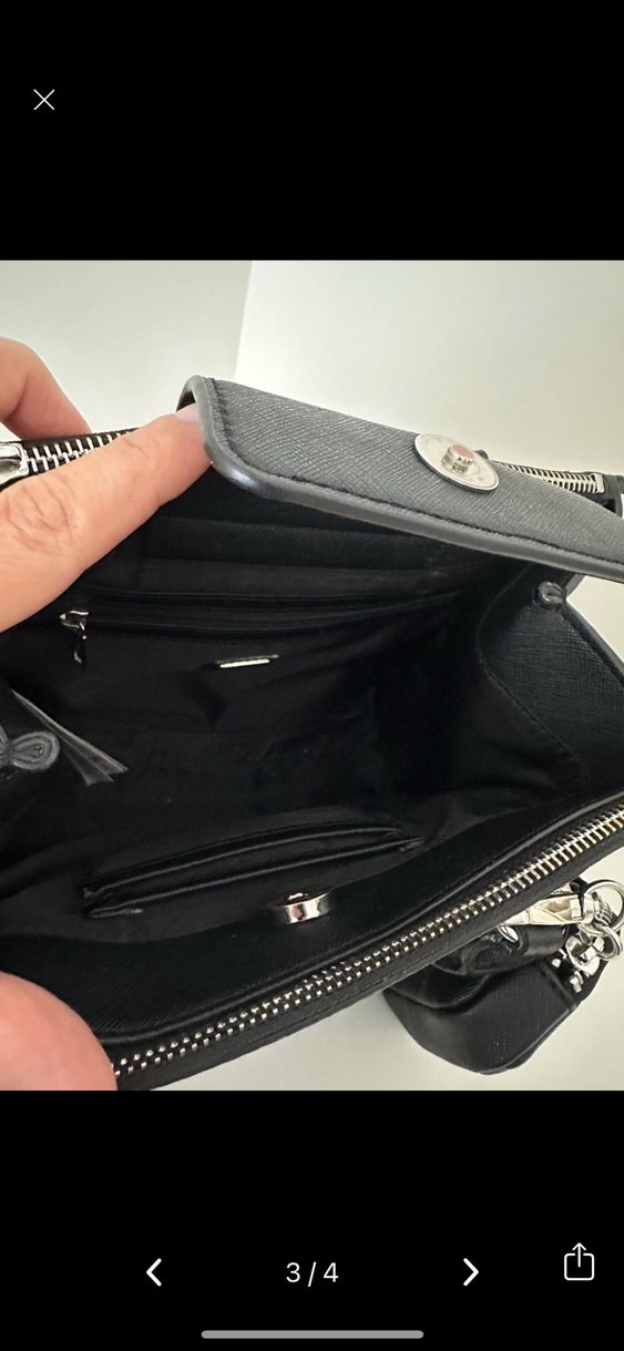 Siyah Guess Kadın Deri Çanta - Görsel 3