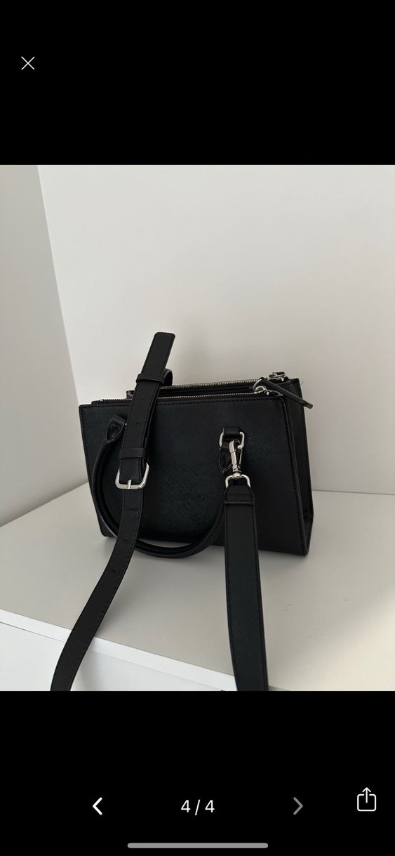 Siyah Guess Kadın Deri Çanta - Görsel 4