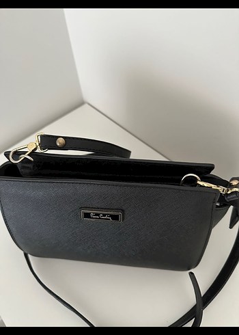 Klasik Siyah Deri Kadın Çanta - Görsel 2