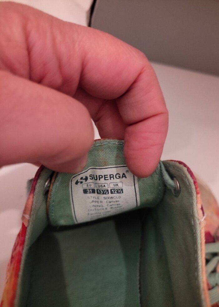 Superga çocuk ayakkabısı  - Görsel 2