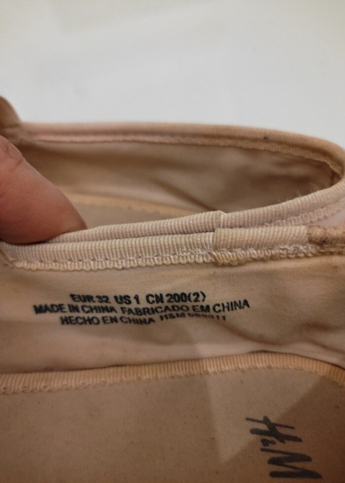 H&M kız çocuk babet - Görsel 5