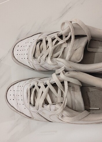 Beyaz Nike orjinal spor ayakkabı  - Görsel 3