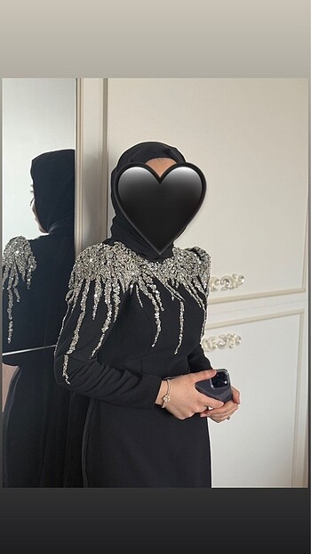 m Beden siyah Renk Moda zehrada taşlı abiye
