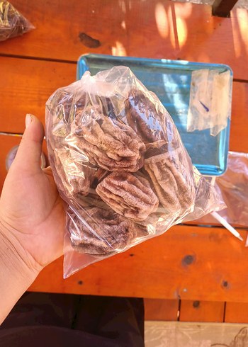 Yumuşak ve ballı iri boy cennet hurması kurusu 1 kg - Görsel 4