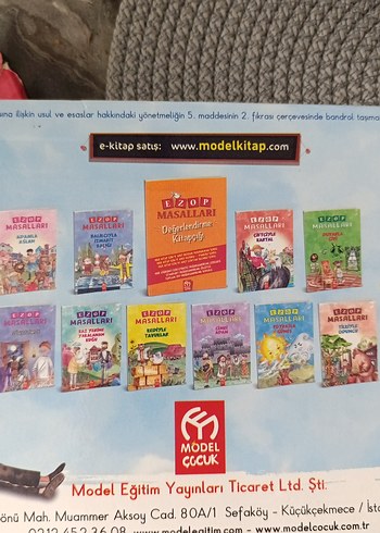  Beden Renk Ezop Masalları - 10 Farklı Masal