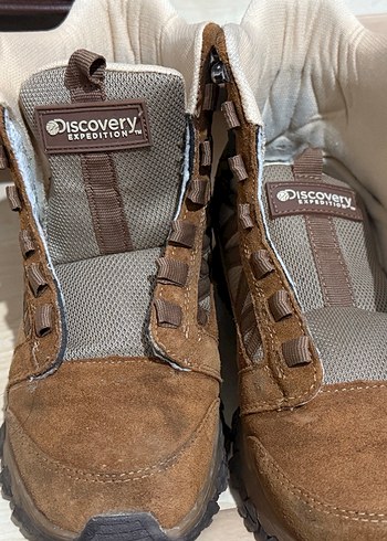 Bağcıklı Erkek Süet Kahverengi Bot - Görsel 2