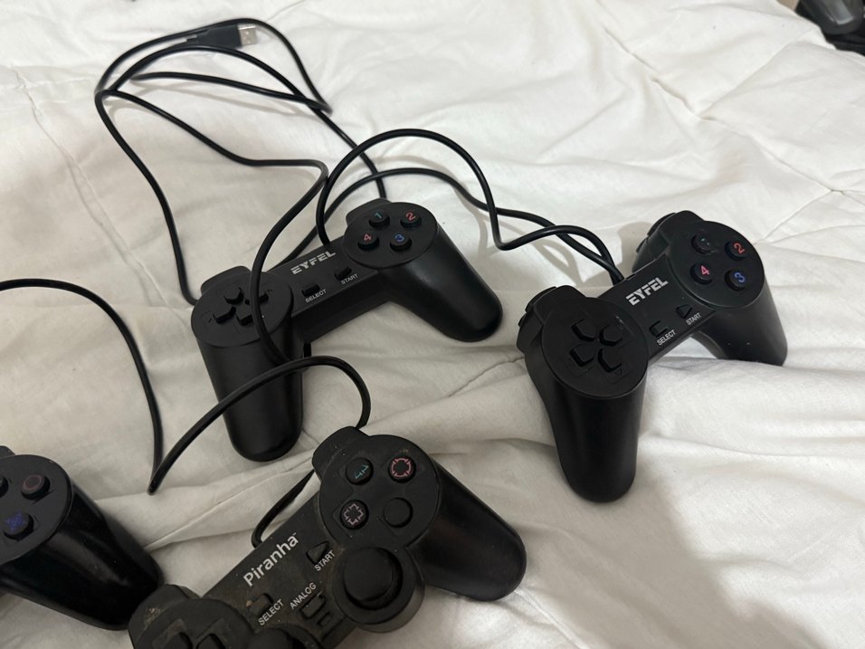 Siyah Kablolu Oyun Kolları Seti - Görsel 3