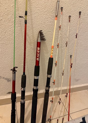 Renkli Çoklu Balıkçılık Kamışı Seti - Görsel 2