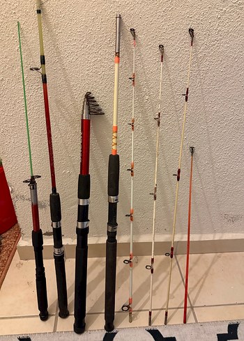 Renkli Çoklu Balıkçılık Kamışı Seti - Görsel 3