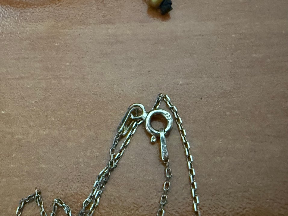 Gümüş zincir ve taş bileklik 4 parça ürün - Görsel 3