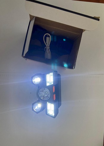  Beden Diger Mavi LED Projektör Kafa Lambası