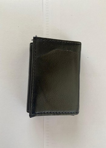 Siyah Erkek Deri Cüzdan mekanizmalı