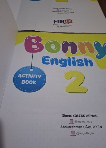 Bonny English 2 Activity and course Book set - Görsel 2