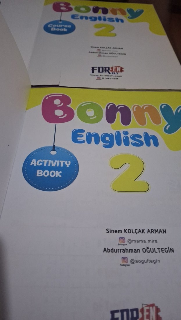 Bonny English 2 Activity and course Book set - Görsel 2