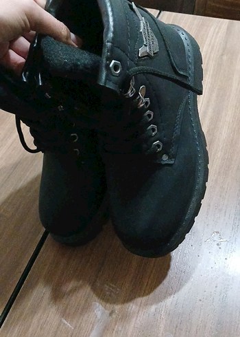 Siyah Erkek Biker Botları Tokalı - Görsel 4