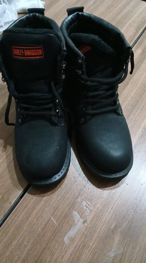 Siyah Erkek Biker Botları Tokalı - Görsel 3