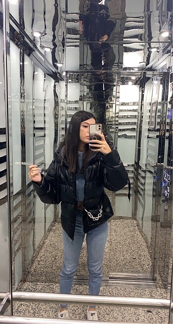m Beden şişme mont bomber