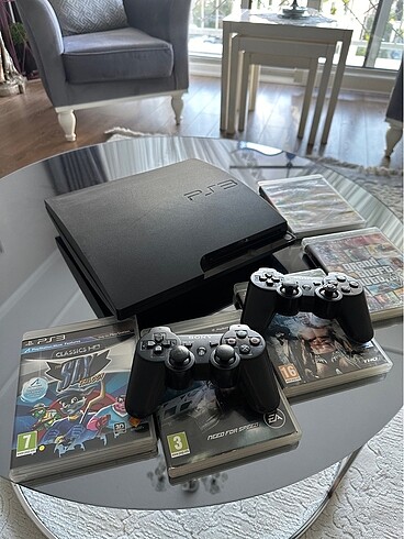 Ps3 Black Slim Temiz