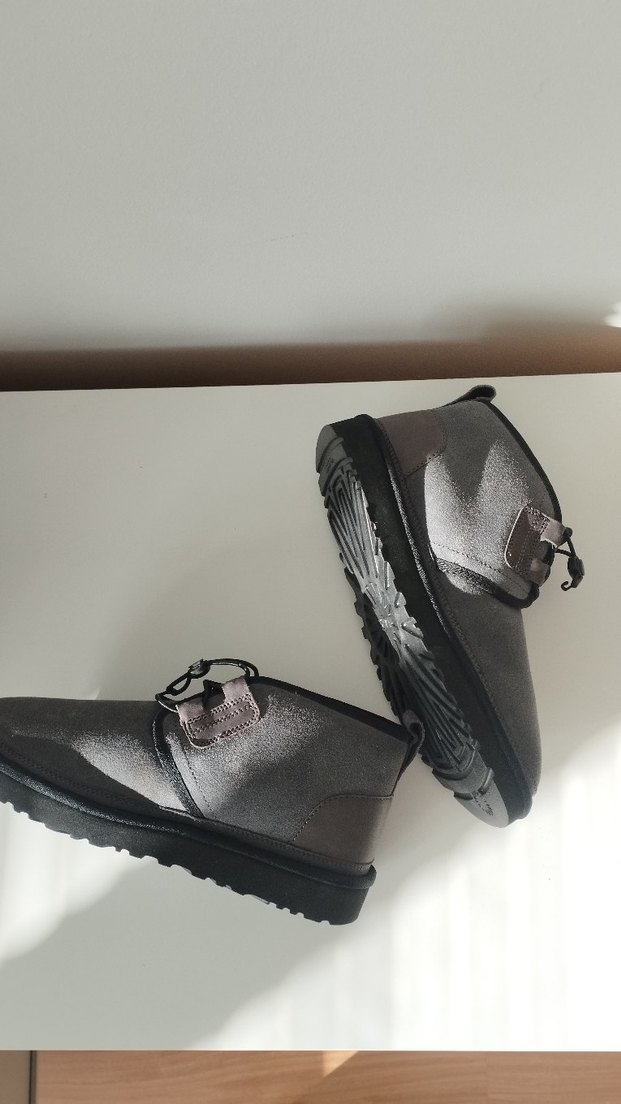 UGG Gri Süet ERKEK Bot - Görsel 4